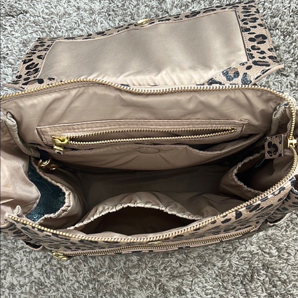 Leopard Print Backpack - Picture 3 of 5